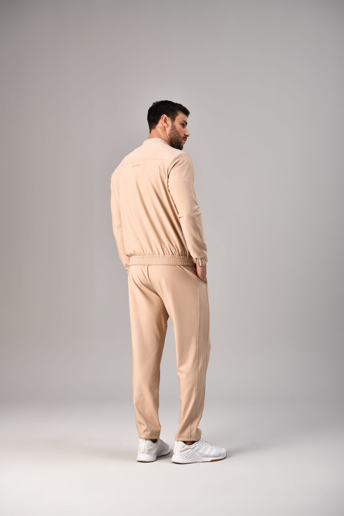 Jaqueta Destiny Masculina Bege, costas