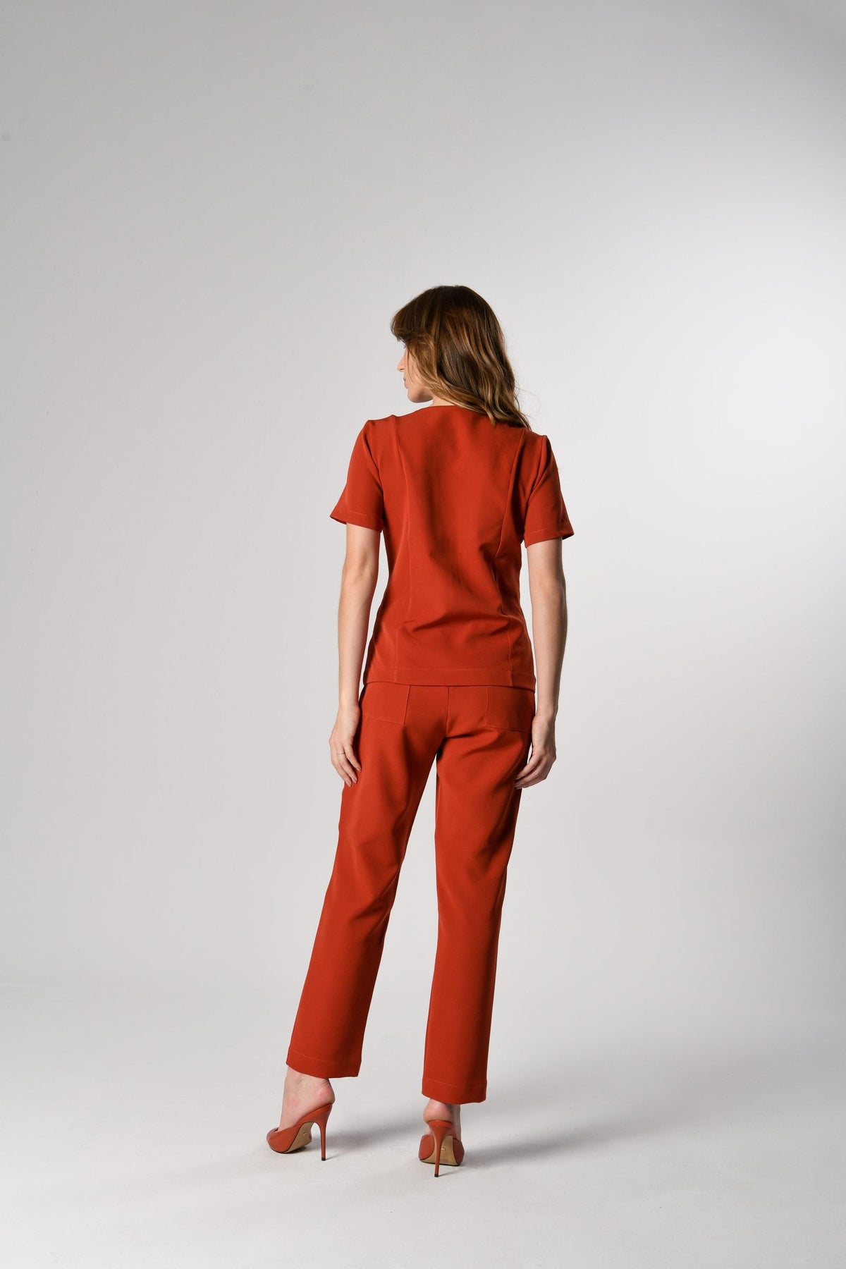 Scrub Juliana Feminino Telha, costas