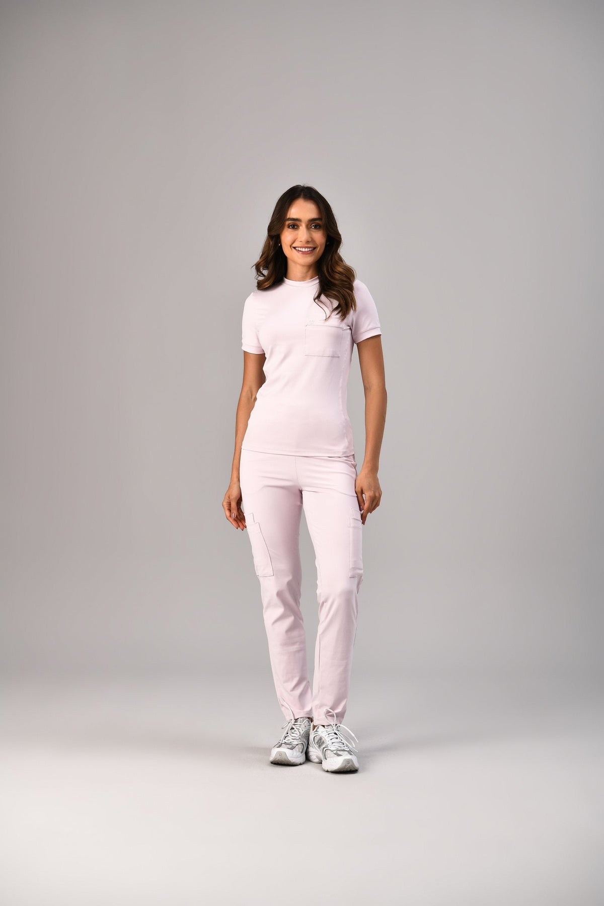 Scrub Move Feminino Rosa, frente