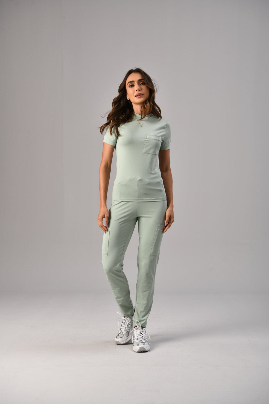 Scrub Move Feminino Verde, frente