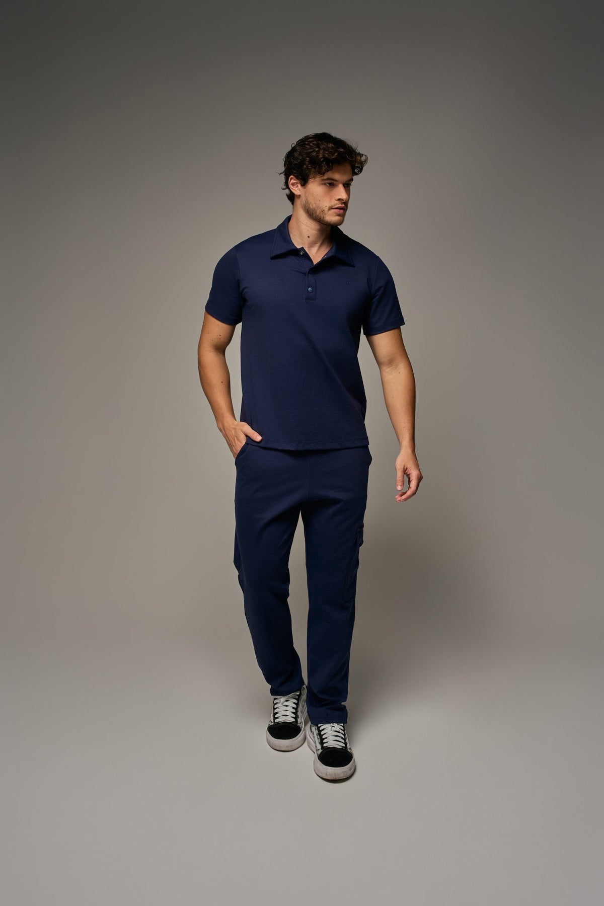 Scrub Tech Masculino Marinho, frente