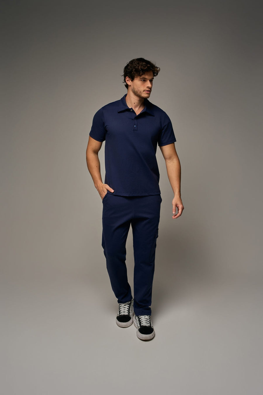 Scrub Tech Masculino Marinho, frente