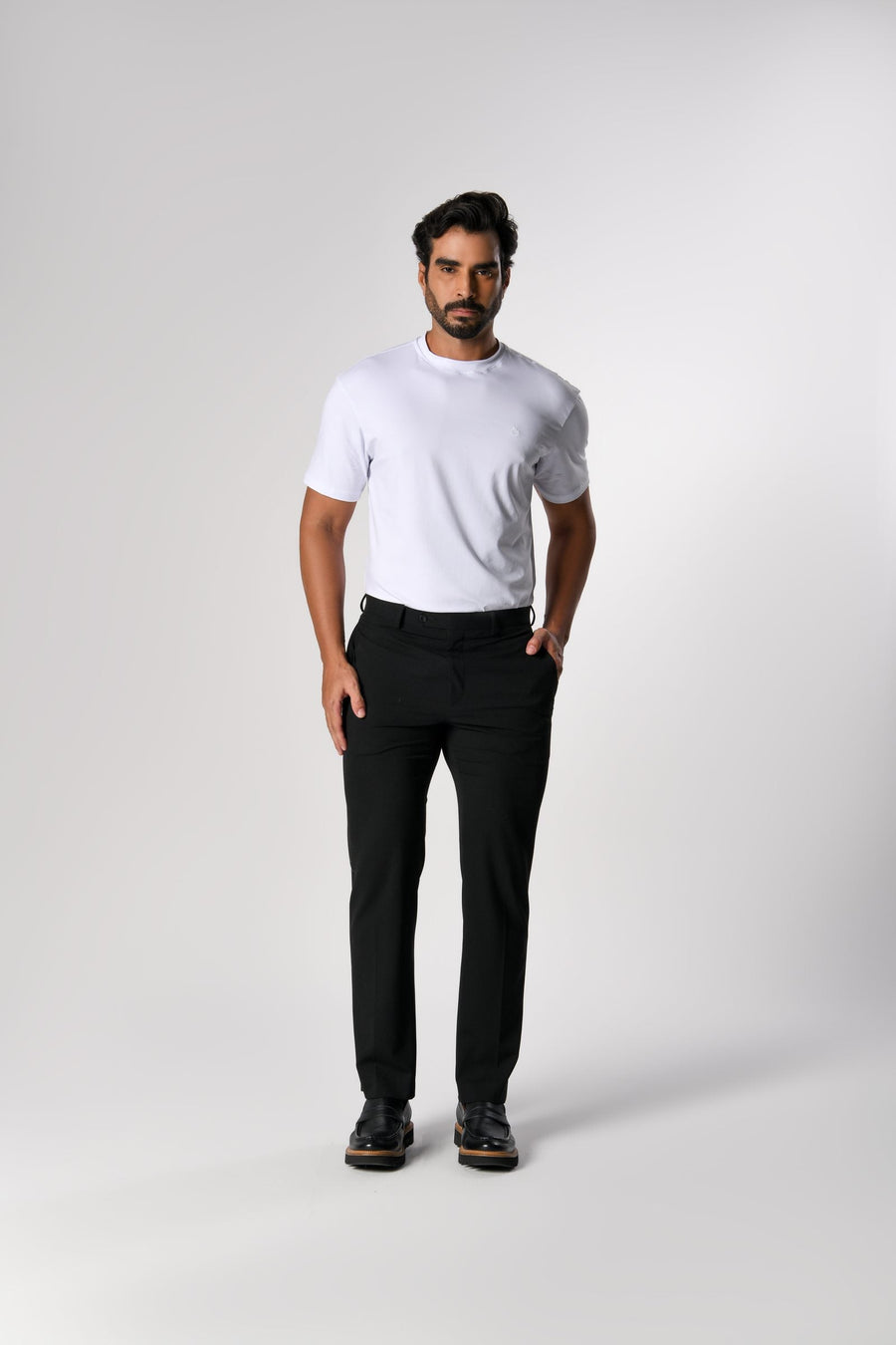 T-shirt Pima Branco, frente